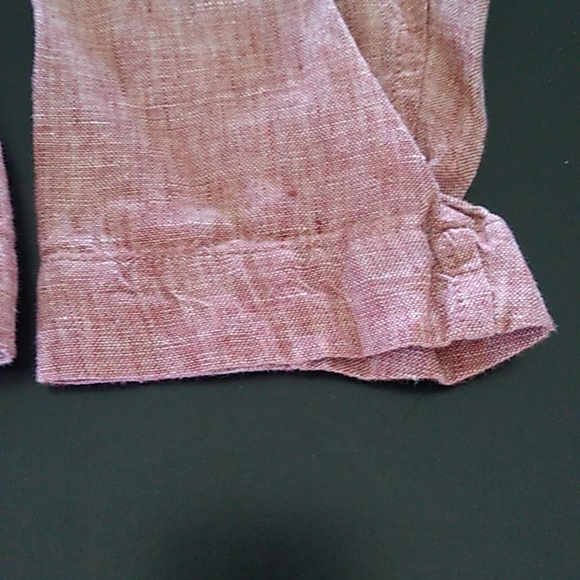 Jones & Co. linen blazer heather red size M - Picture 7 of 15